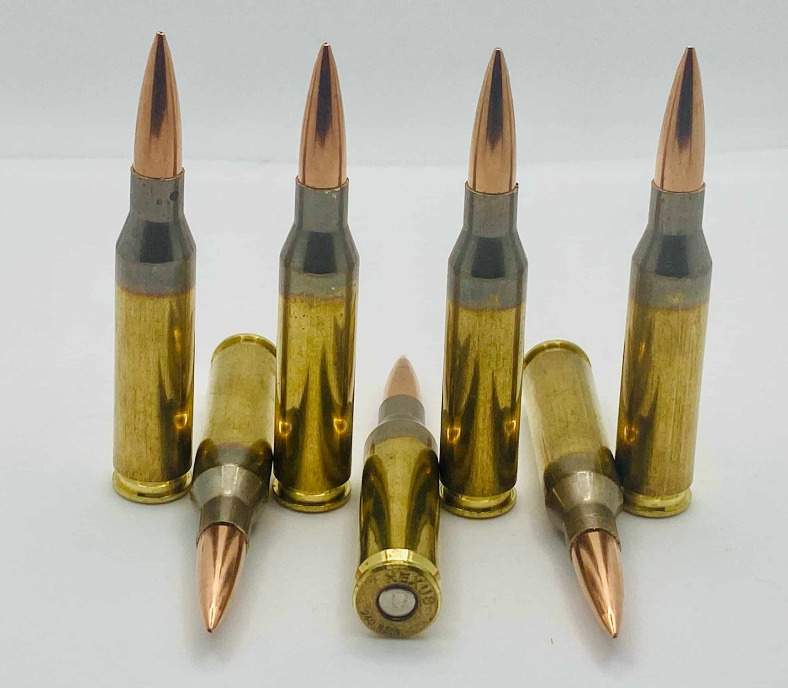 .260 Remington, 140 grain HPBT, New Brass, 100 rounds-Precision ...